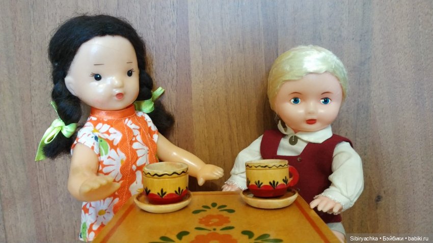 Советская кукольная мебель
