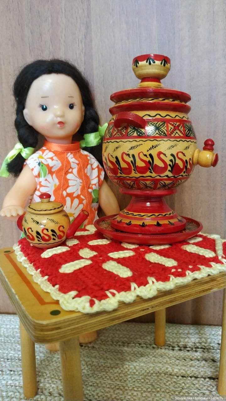 Советская кукольная мебель