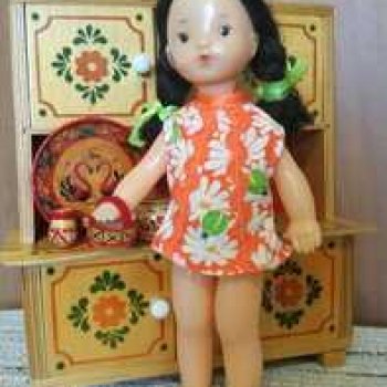 Советская кукольная мебель.