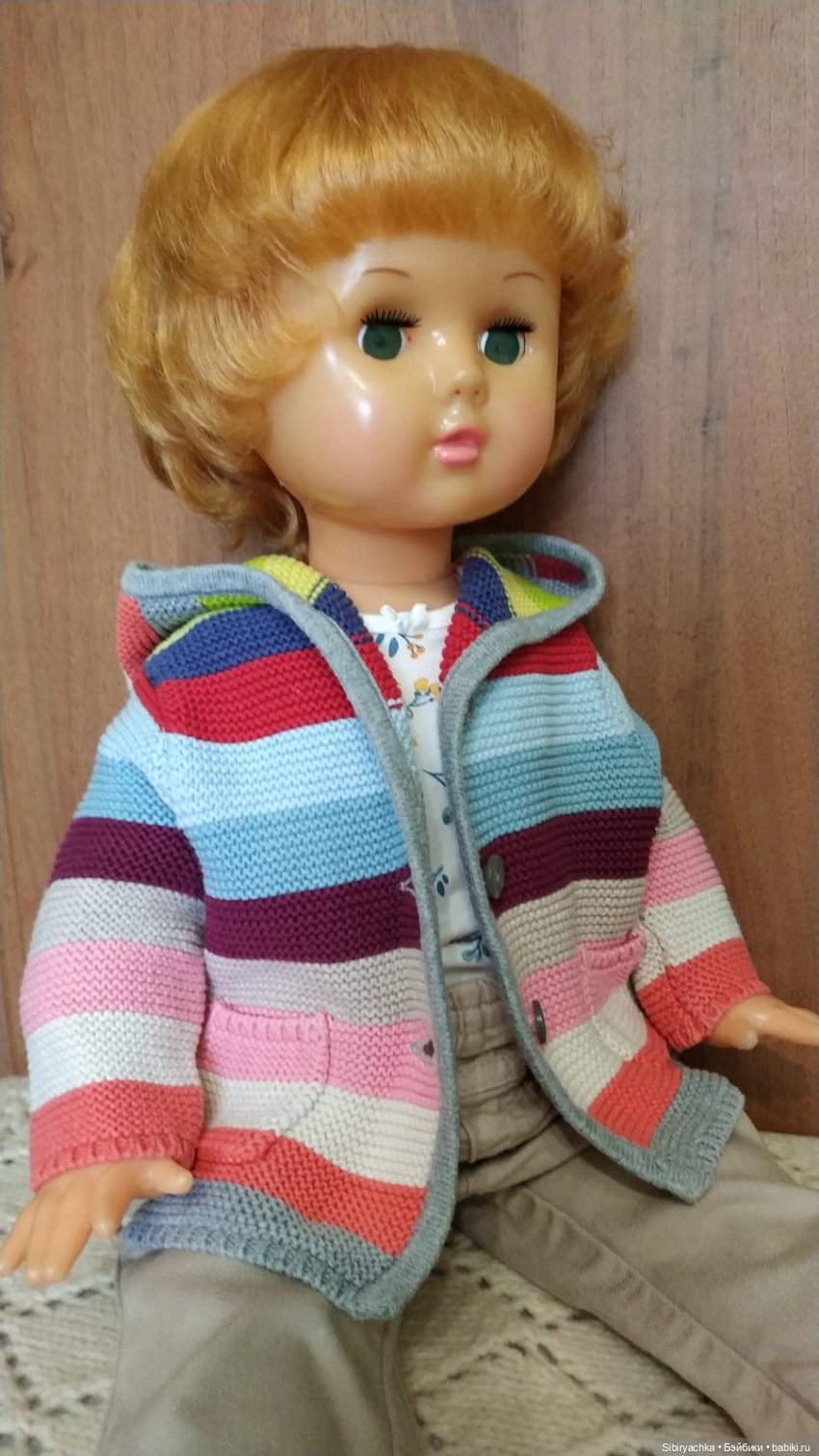 Марина примеряет осенние наряды