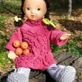 Юляшка и ранетки.