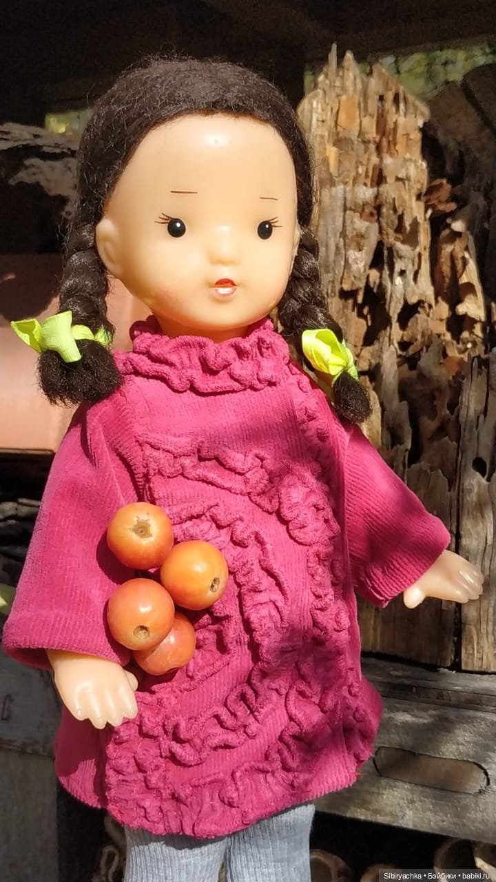 Юля в Ботаническом саду — Советские винтажные куклы (СССР): Ленигрушка
