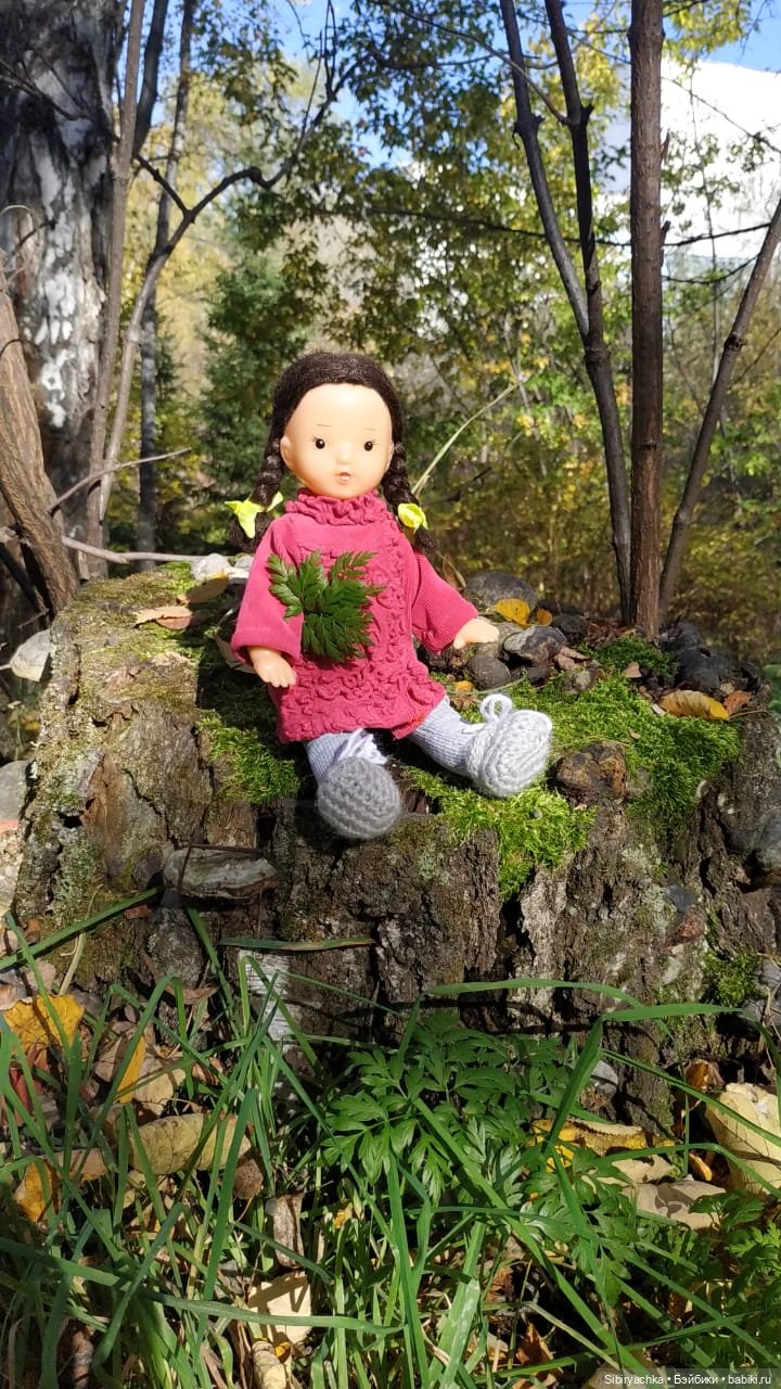 Юля в Ботаническом саду — Советские винтажные куклы (СССР): Ленигрушка (фото 10)