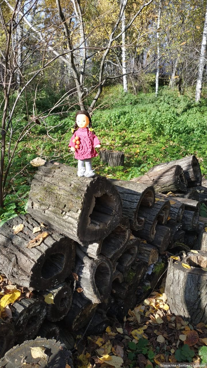 Юля в Ботаническом саду — Советские винтажные куклы (СССР): Ленигрушка