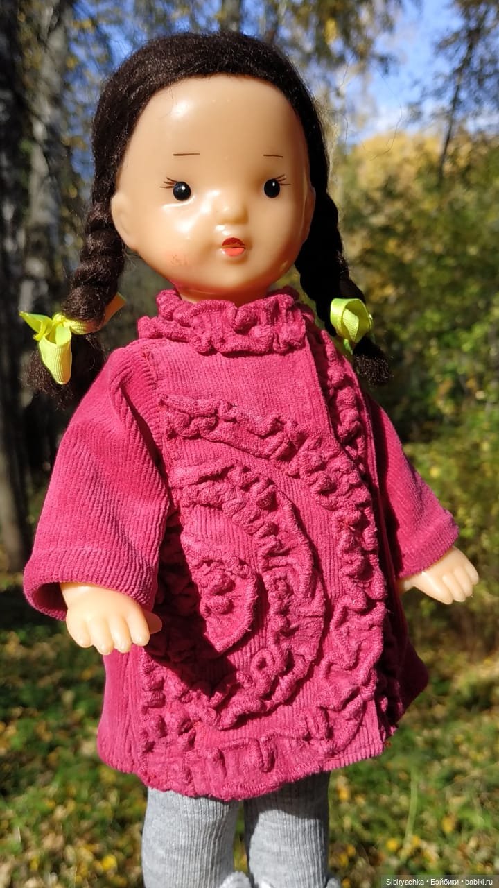 Юля в Ботаническом саду — Советские винтажные куклы (СССР): Ленигрушка