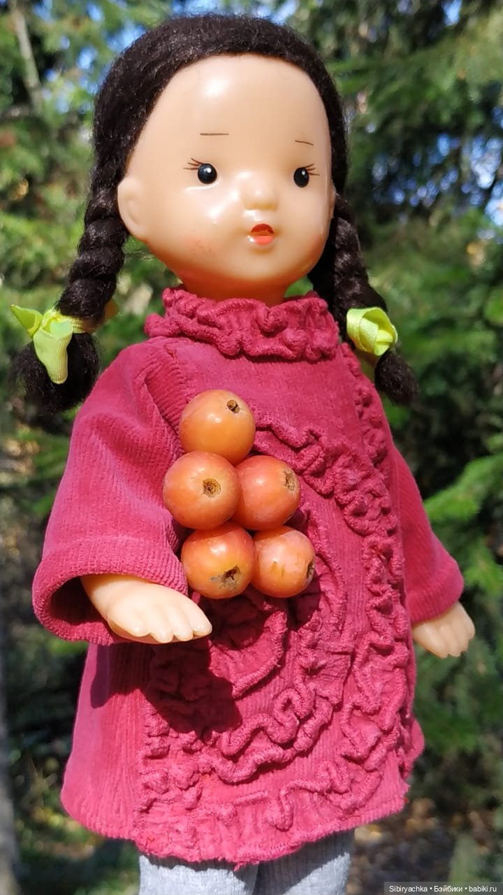 Юля в Ботаническом саду — Советские винтажные куклы (СССР): Ленигрушка