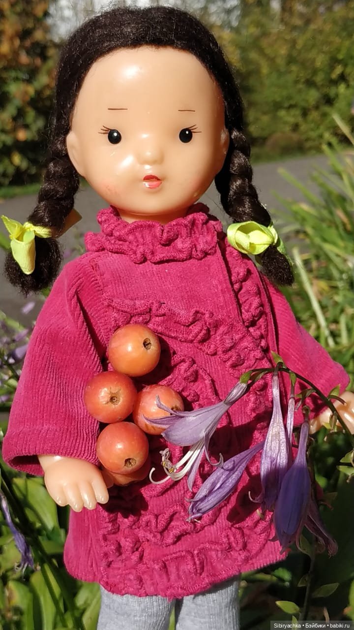 Юля в Ботаническом саду — Советские винтажные куклы (СССР): Ленигрушка