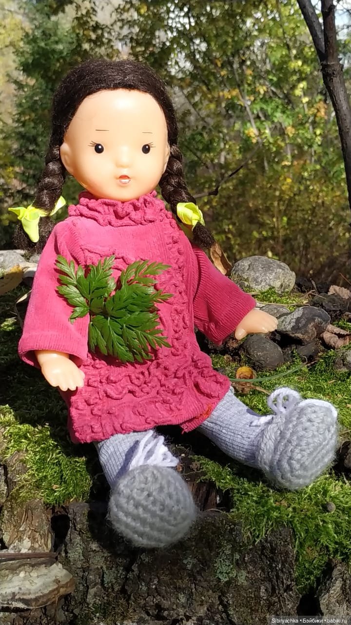 Юля в Ботаническом саду — Советские винтажные куклы (СССР): Ленигрушка
