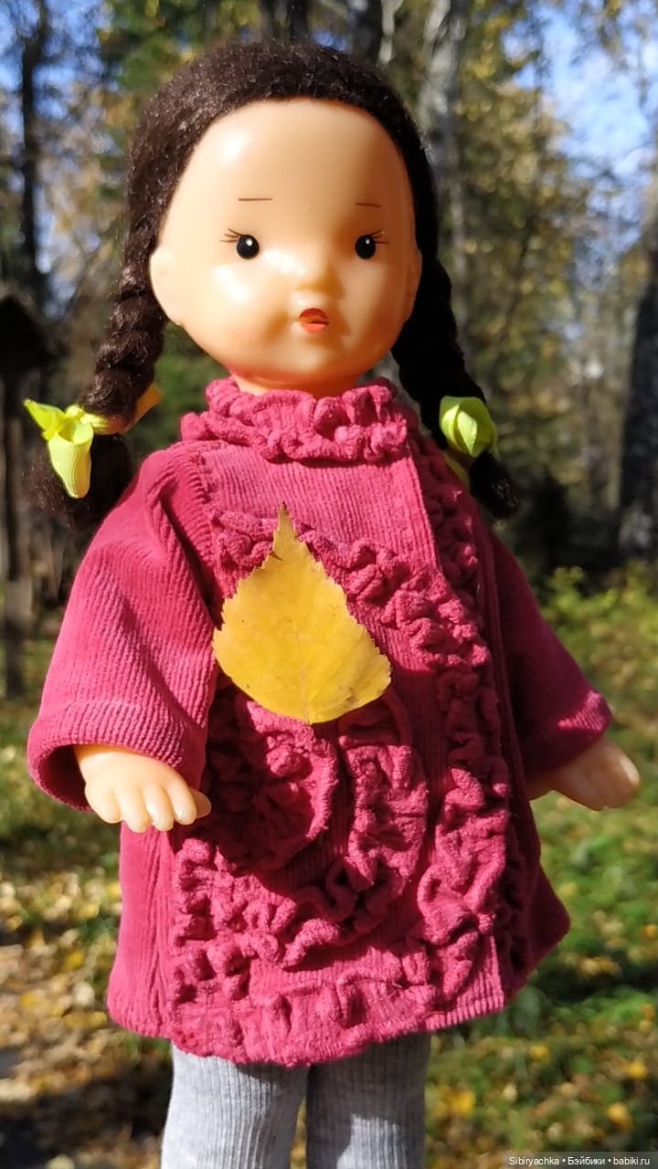 Юля в Ботаническом саду — Советские винтажные куклы (СССР): Ленигрушка