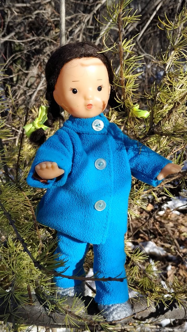 Октябрьская прогулка — Советские винтажные куклы (СССР): Ленигрушка