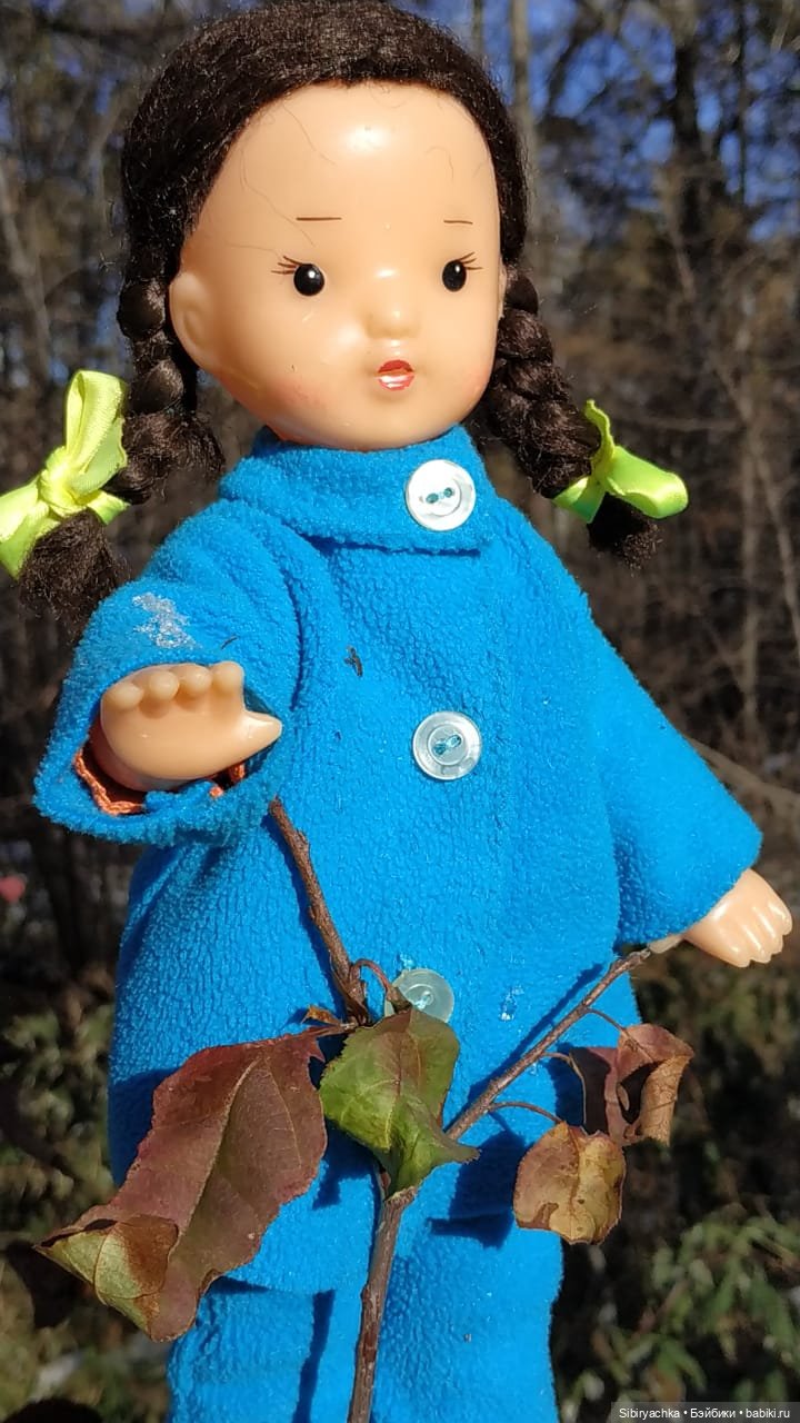 Октябрьская прогулка — Советские винтажные куклы (СССР): Ленигрушка