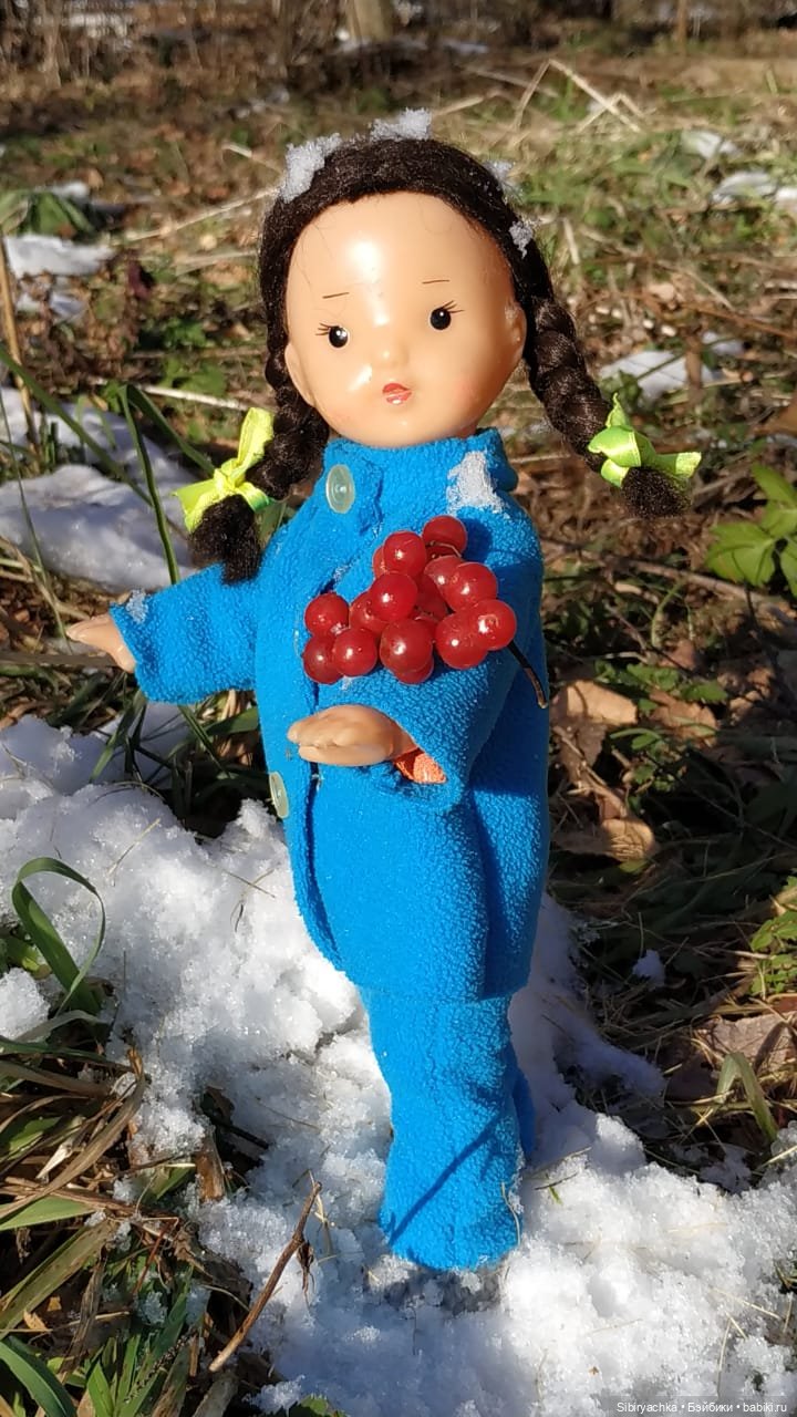 Октябрьская прогулка — Советские винтажные куклы (СССР): Ленигрушка