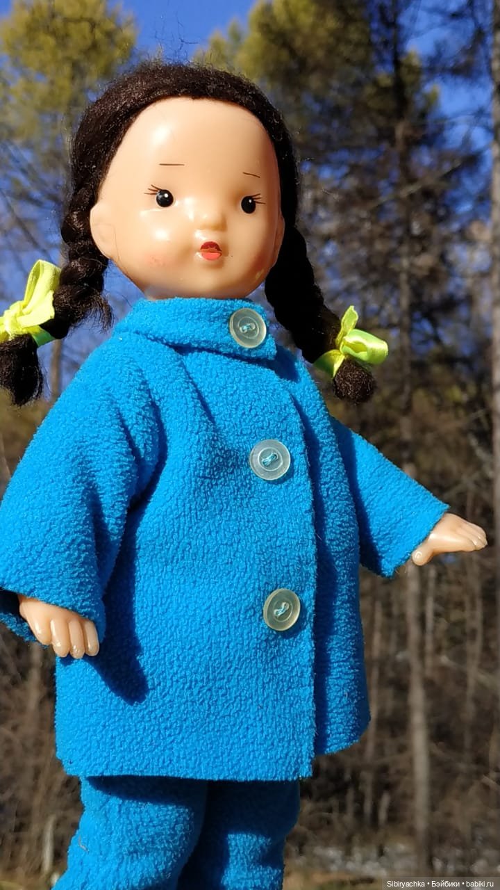 Октябрьская прогулка — Советские винтажные куклы (СССР): Ленигрушка
