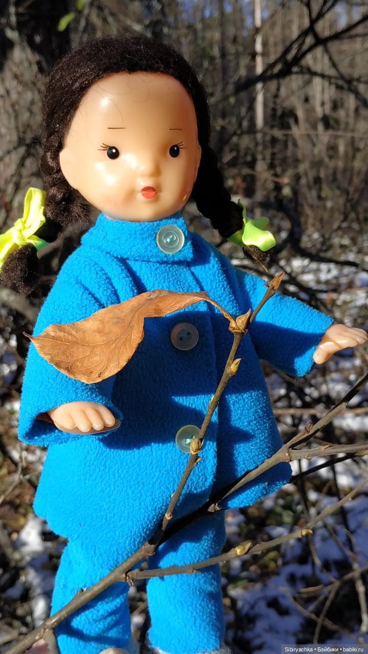 Октябрьская прогулка — Советские винтажные куклы (СССР): Ленигрушка