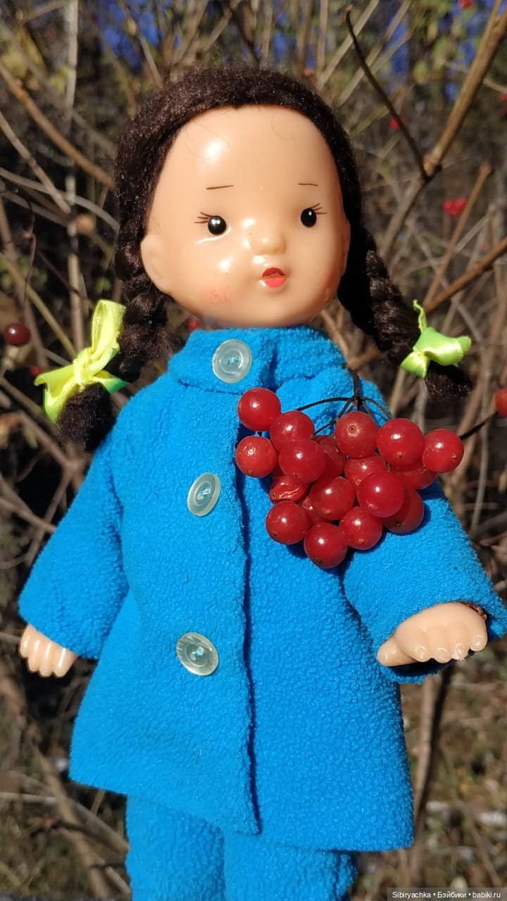 Октябрьская прогулка — Советские винтажные куклы (СССР): Ленигрушка