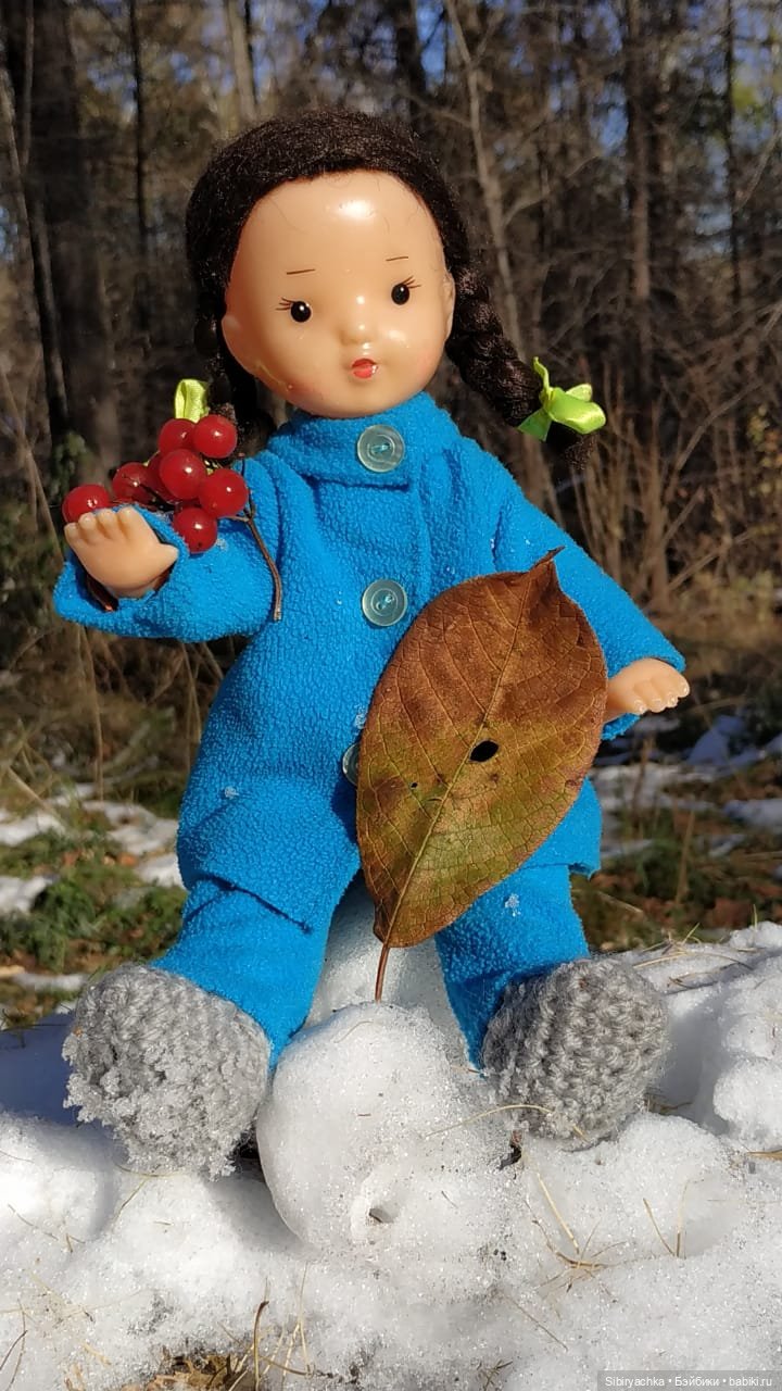 Октябрьская прогулка — Советские винтажные куклы (СССР): Ленигрушка