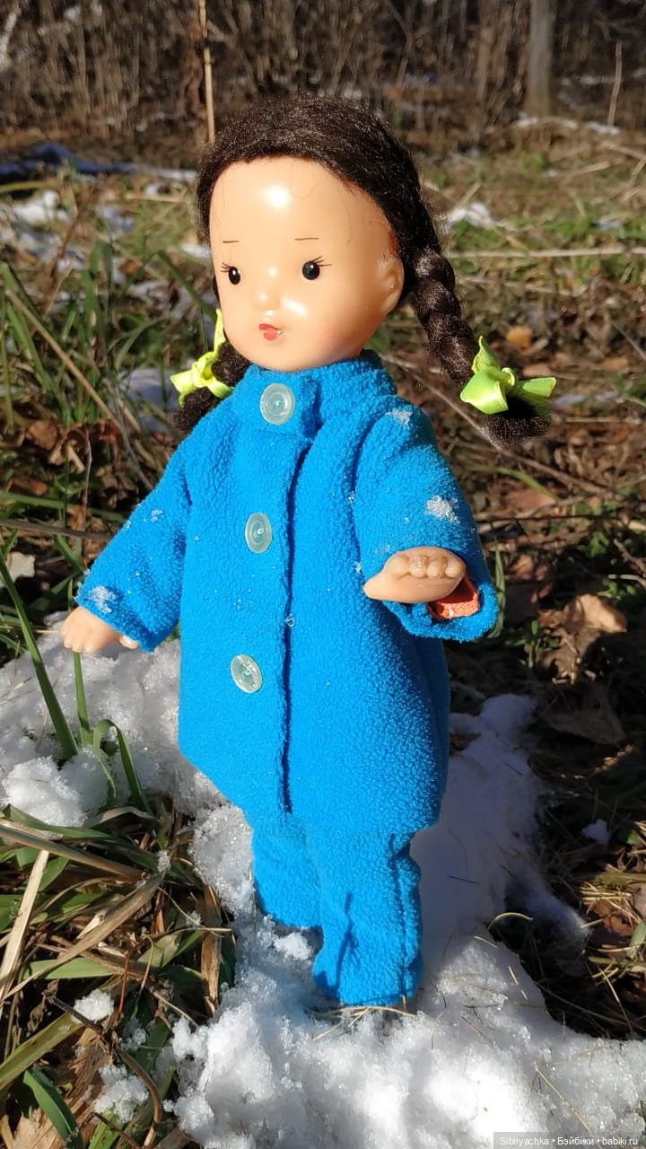 Октябрьская прогулка — Советские винтажные куклы (СССР): Ленигрушка