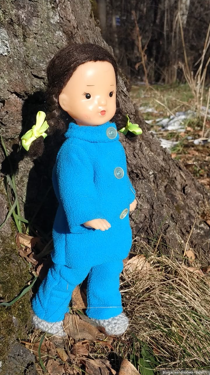Октябрьская прогулка — Советские винтажные куклы (СССР): Ленигрушка