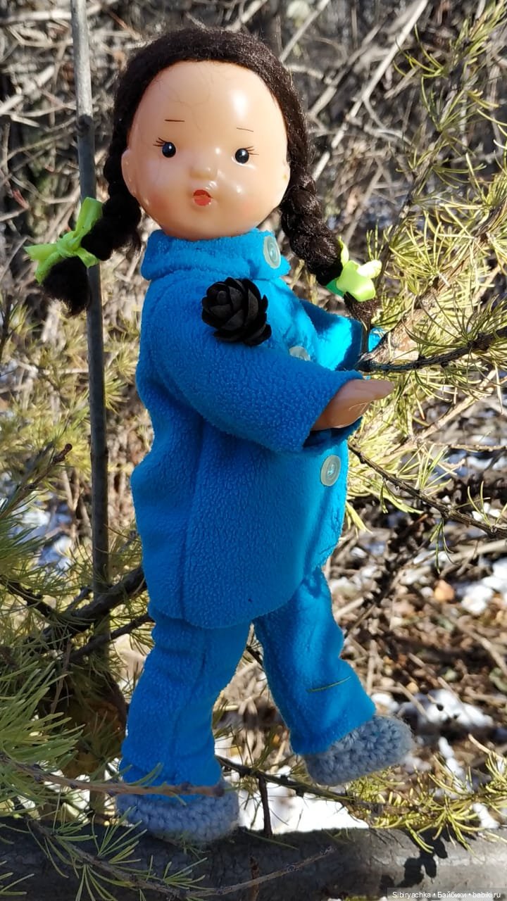 Октябрьская прогулка — Советские винтажные куклы (СССР): Ленигрушка