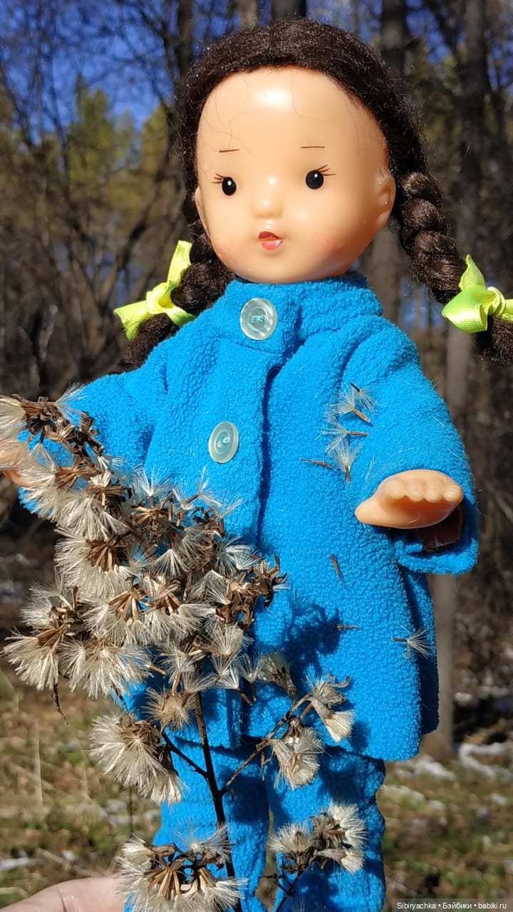 Октябрьская прогулка — Советские винтажные куклы (СССР): Ленигрушка