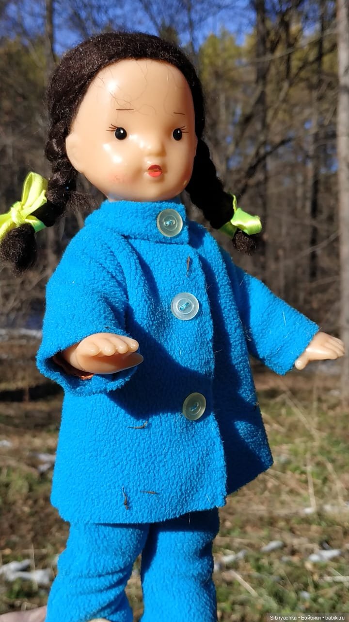 Октябрьская прогулка — Советские винтажные куклы (СССР): Ленигрушка