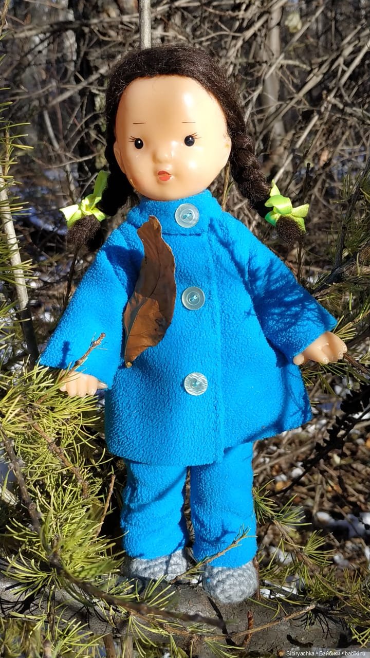 Октябрьская прогулка — Советские винтажные куклы (СССР): Ленигрушка