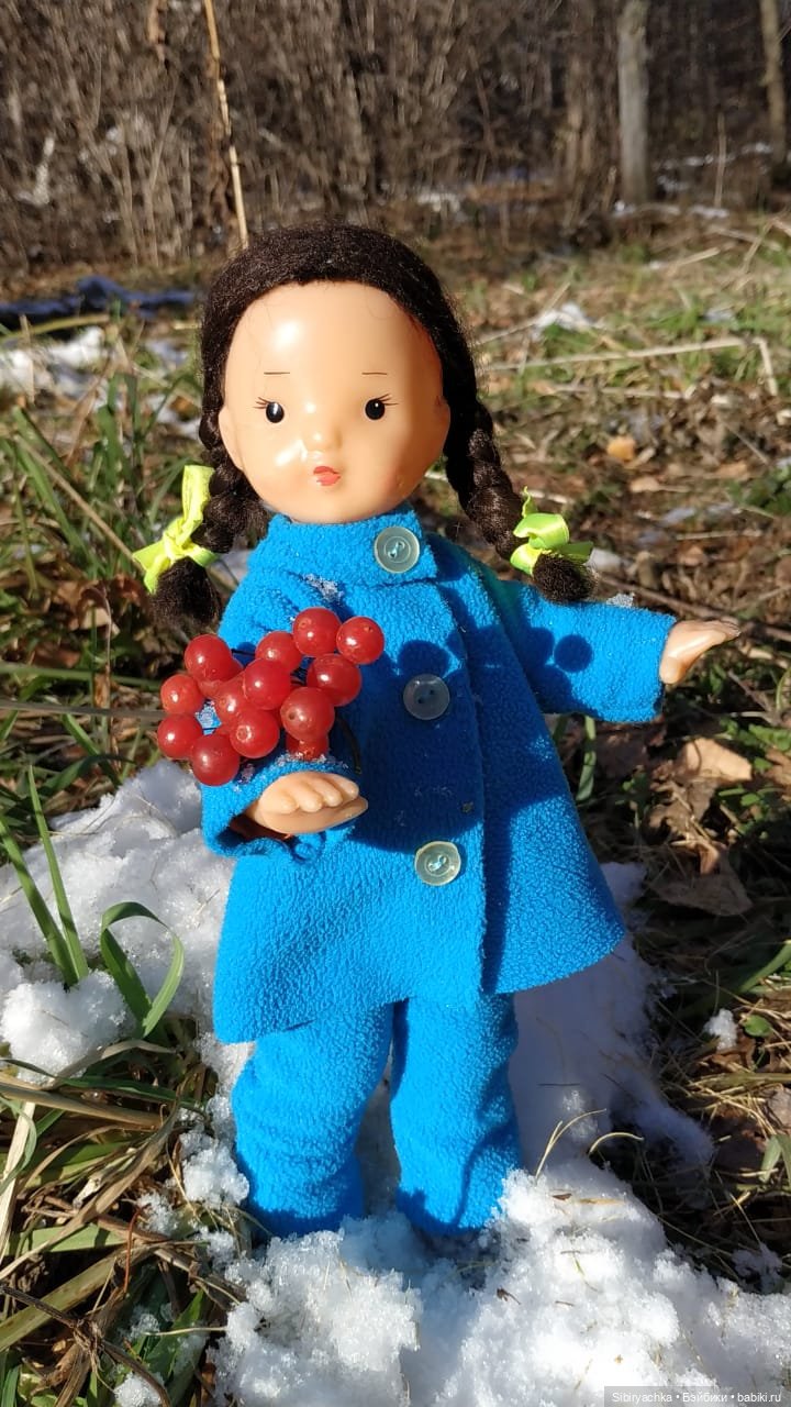 Октябрьская прогулка — Советские винтажные куклы (СССР): Ленигрушка