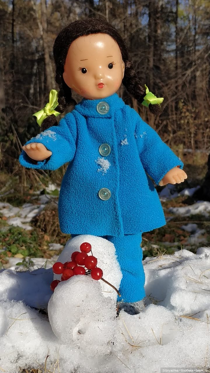 Октябрьская прогулка — Советские винтажные куклы (СССР): Ленигрушка