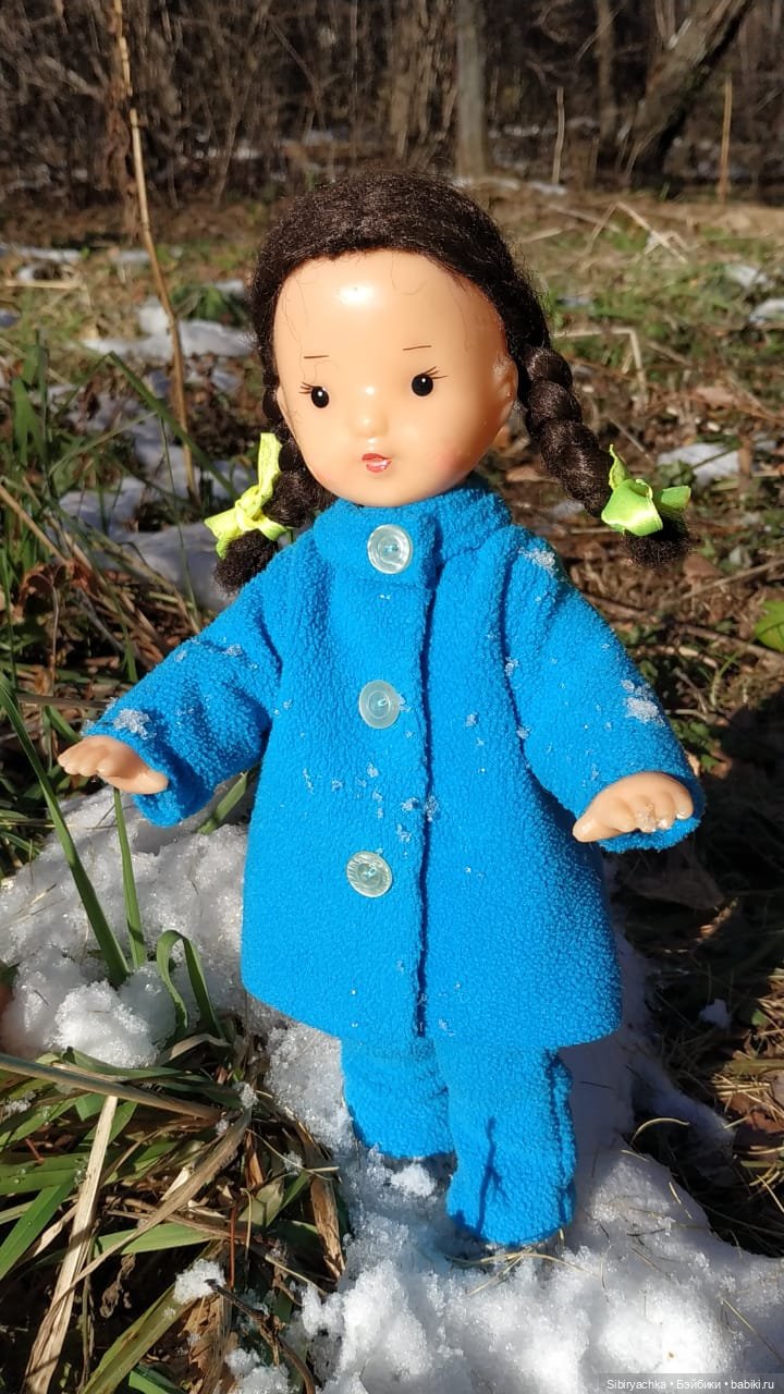 Октябрьская прогулка — Советские винтажные куклы (СССР): Ленигрушка
