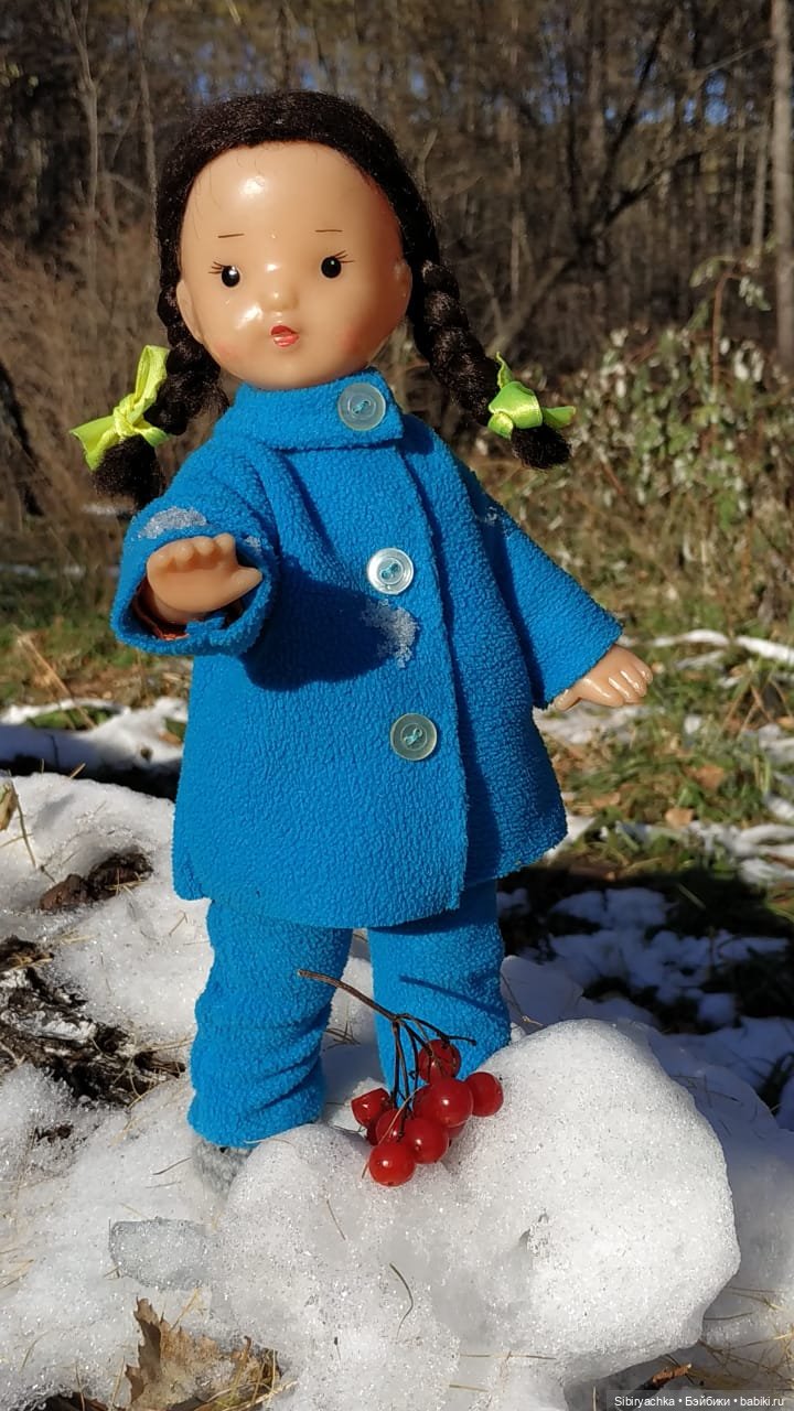 Октябрьская прогулка — Советские винтажные куклы (СССР): Ленигрушка