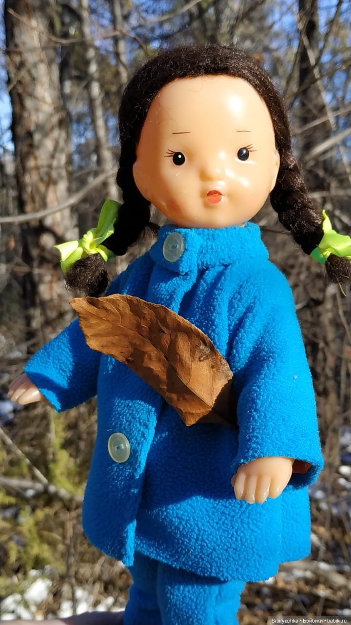 Октябрьская прогулка — Советские винтажные куклы (СССР): Ленигрушка