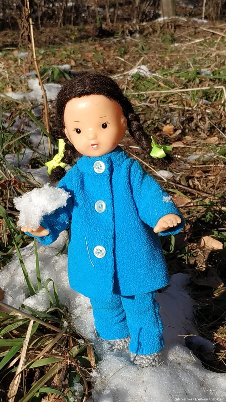 Октябрьская прогулка — Советские винтажные куклы (СССР): Ленигрушка