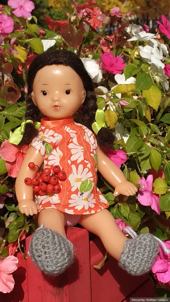 Наряды из лоскутков — Советские винтажные куклы (СССР): Ленигрушка (фото 8)