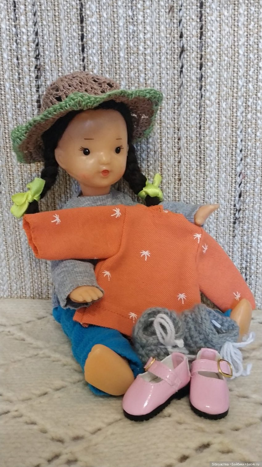 Наряды из лоскутков — Советские винтажные куклы (СССР): Ленигрушка