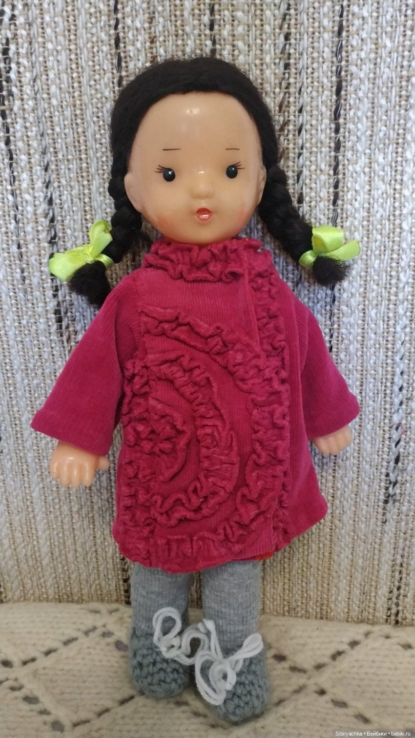 Наряды из лоскутков — Советские винтажные куклы (СССР): Ленигрушка