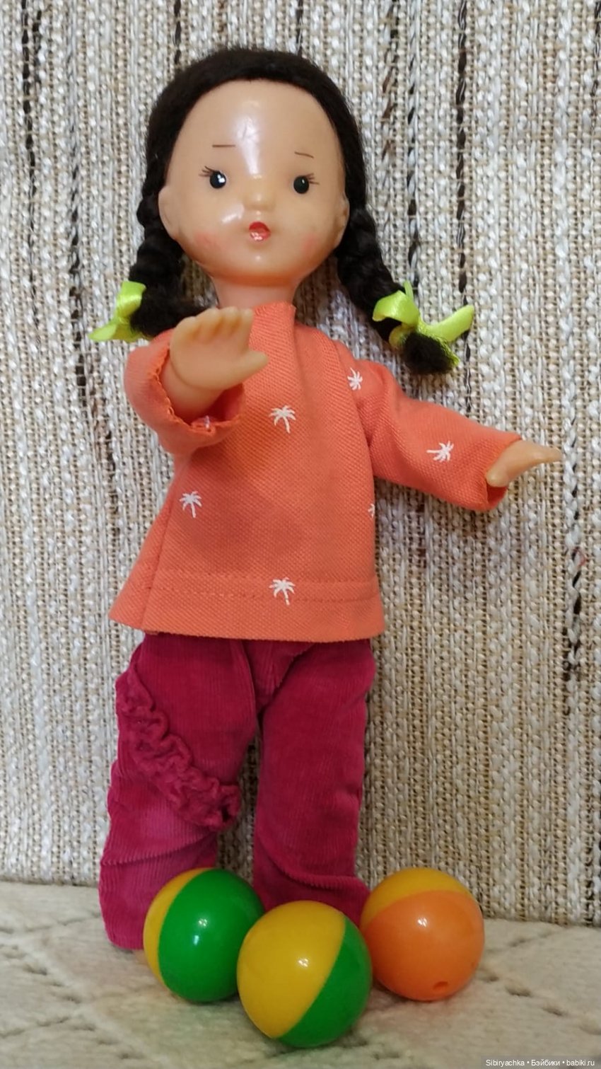 Наряды из лоскутков — Советские винтажные куклы (СССР): Ленигрушка