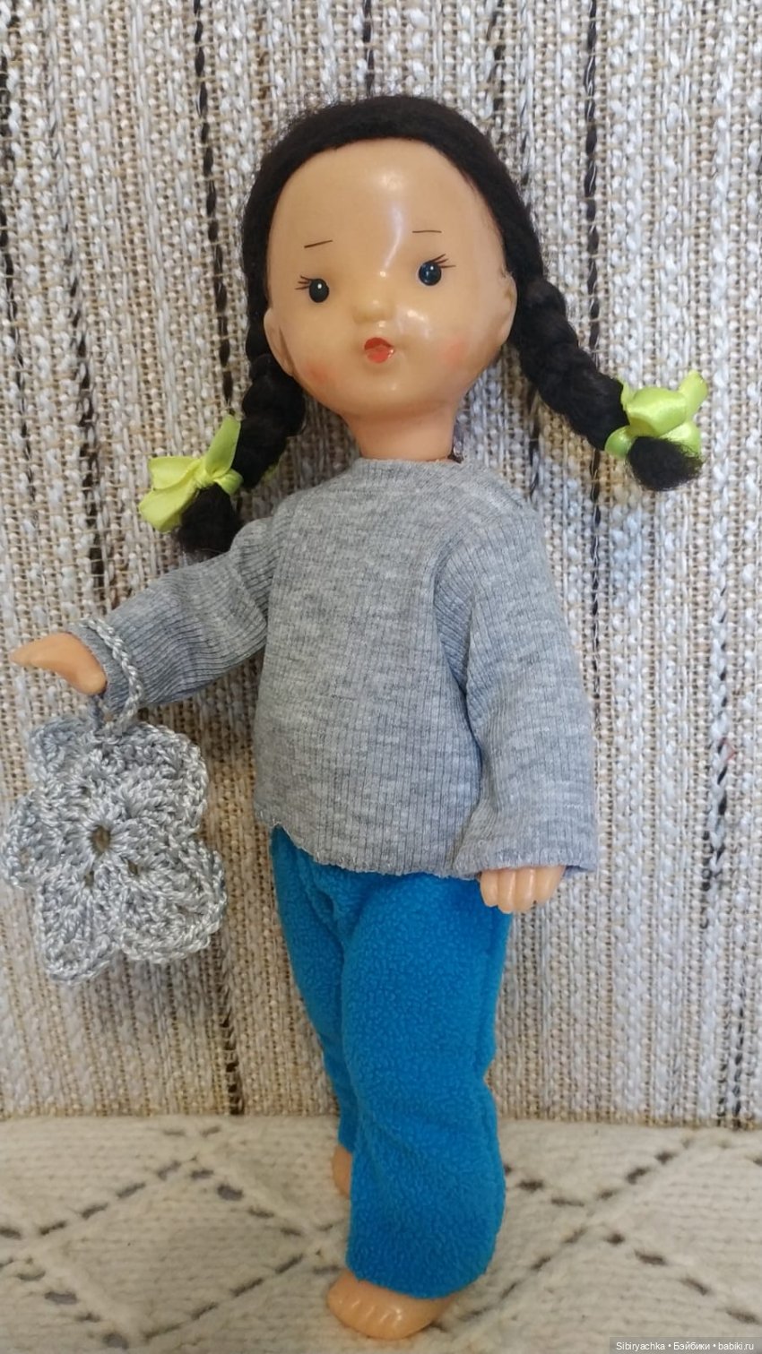 Наряды из лоскутков — Советские винтажные куклы (СССР): Ленигрушка