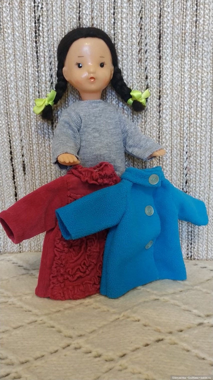 Наряды из лоскутков — Советские винтажные куклы (СССР): Ленигрушка