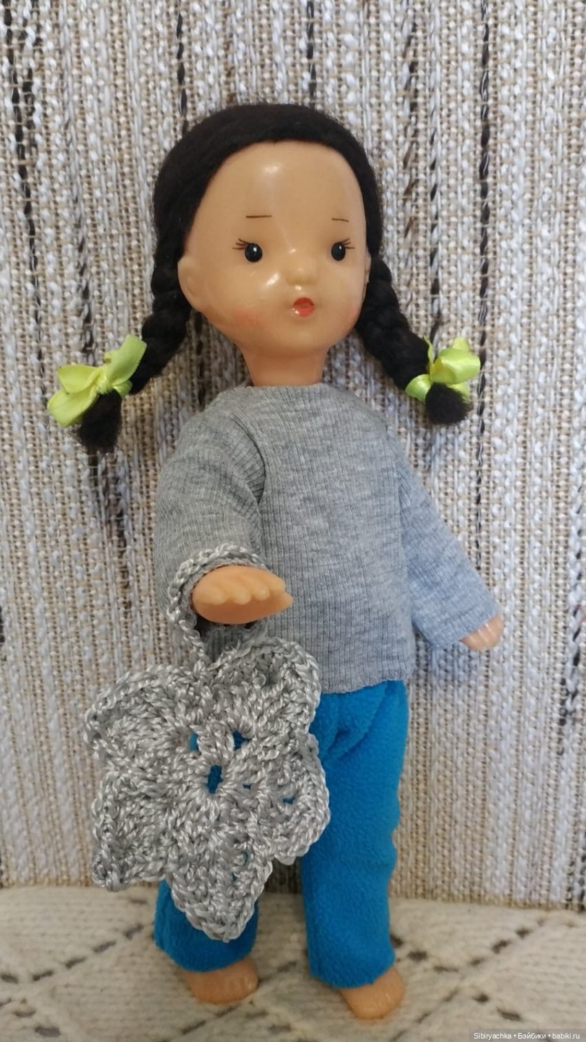 Наряды из лоскутков — Советские винтажные куклы (СССР): Ленигрушка