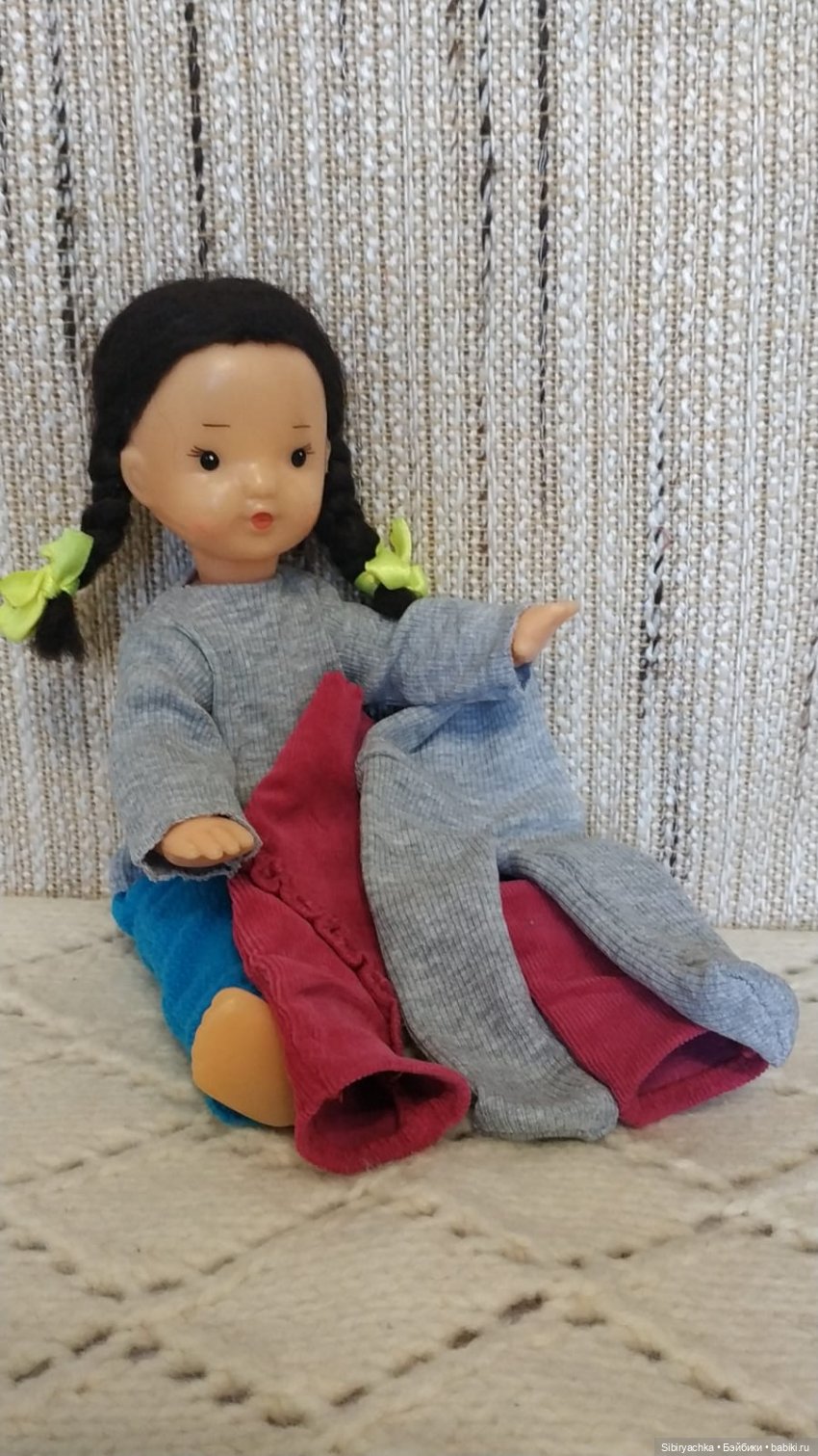 Наряды из лоскутков — Советские винтажные куклы (СССР): Ленигрушка