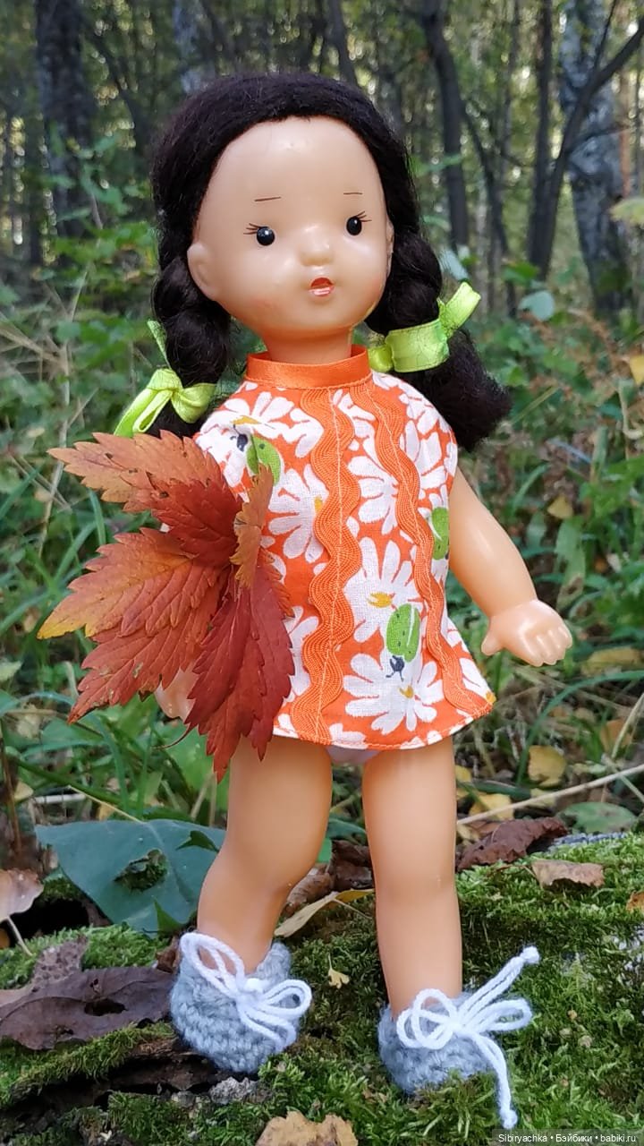 Наряды из лоскутков — Советские винтажные куклы (СССР): Ленигрушка (фото 6)