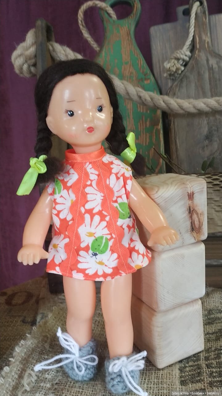 Наряды из лоскутков — Советские винтажные куклы (СССР): Ленигрушка