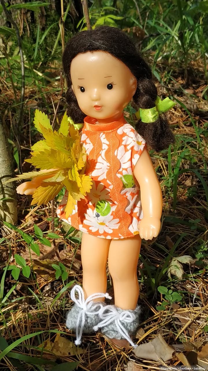 Наряды из лоскутков — Советские винтажные куклы (СССР): Ленигрушка (фото 5)