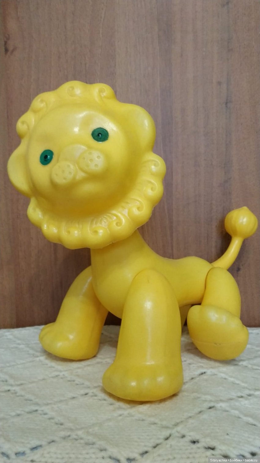 Солнечный лев Лёва — Игрушки СССР и советского детства: резиновые (фото 2)