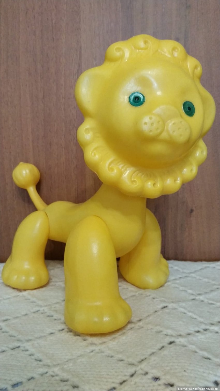 Солнечный лев Лёва — Игрушки СССР и советского детства: резиновые