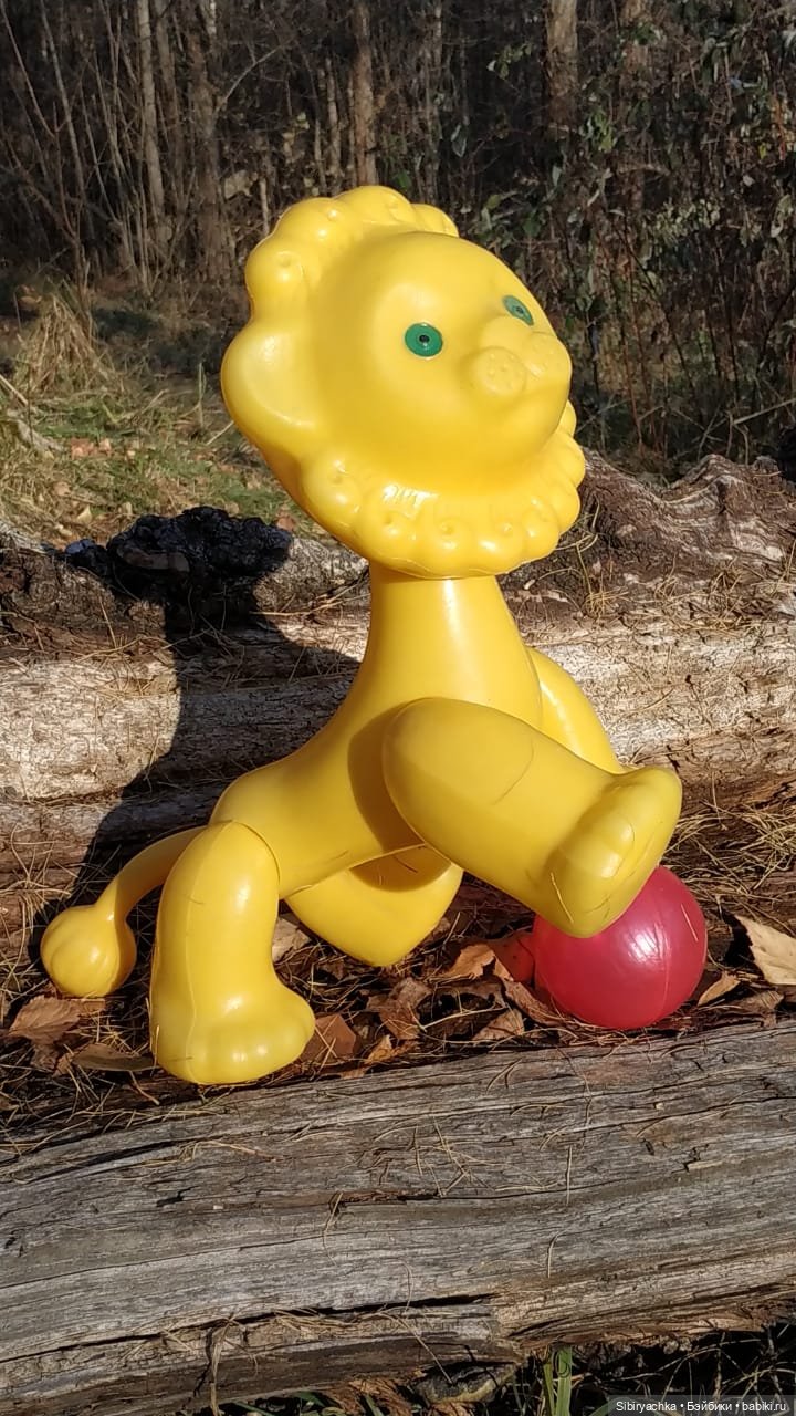 Солнечный лев Лёва — Игрушки СССР и советского детства: резиновые