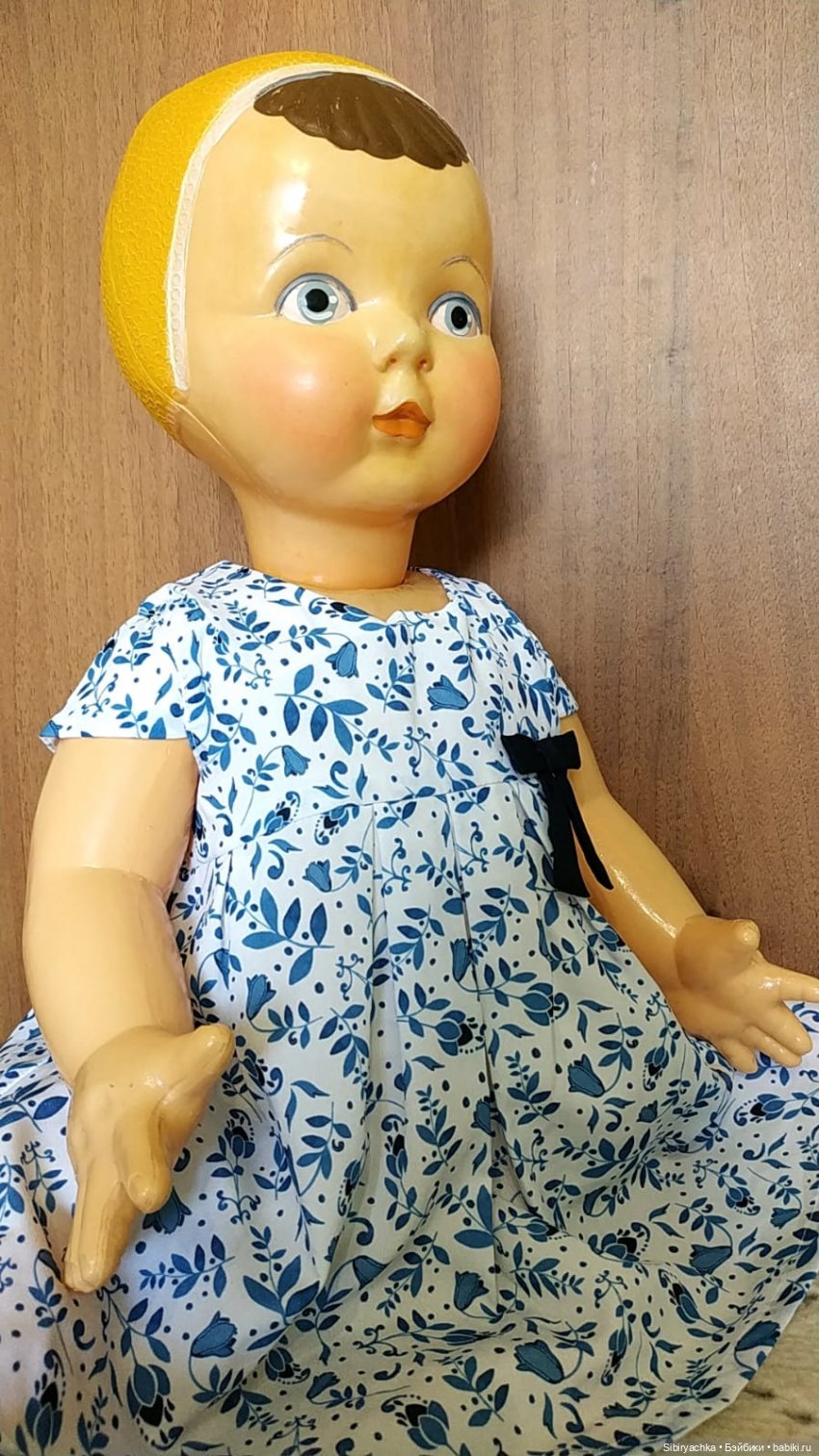 Брат и сестра из Шостки — Советские винтажные куклы (СССР): Ленигрушка (фото 4)
