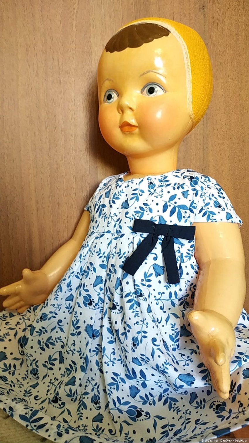 Брат и сестра из Шостки — Советские винтажные куклы (СССР): Ленигрушка (фото 5)