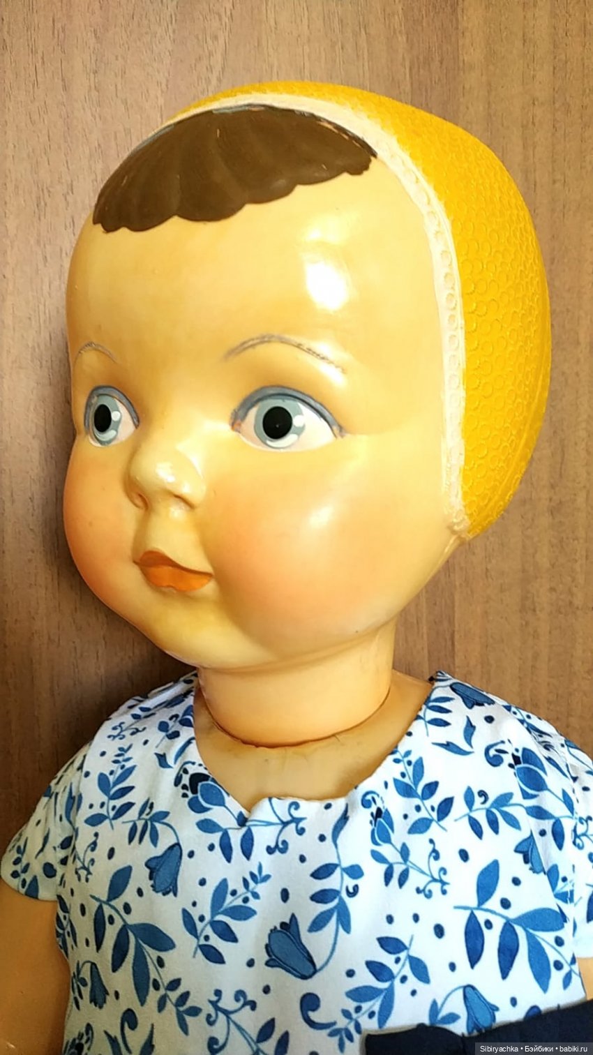 Брат и сестра из Шостки — Советские винтажные куклы (СССР): Ленигрушка (фото 3)