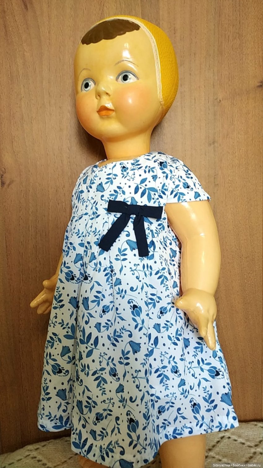 Брат и сестра из Шостки — Советские винтажные куклы (СССР): Ленигрушка (фото 7)